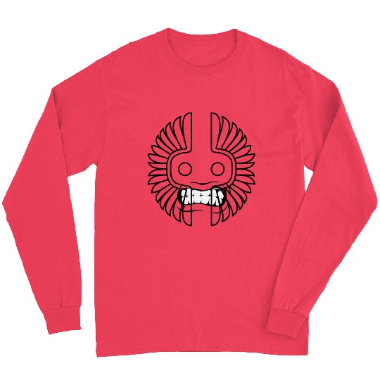 angry face. Long Sleeves