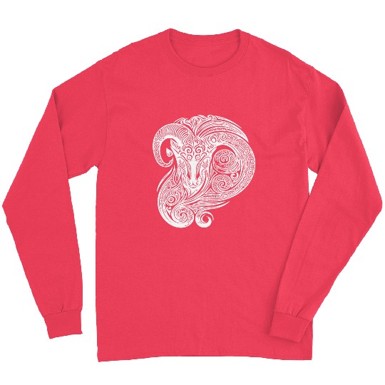 Elegant Capricorn Vintage T Tattoo Long Sleeves