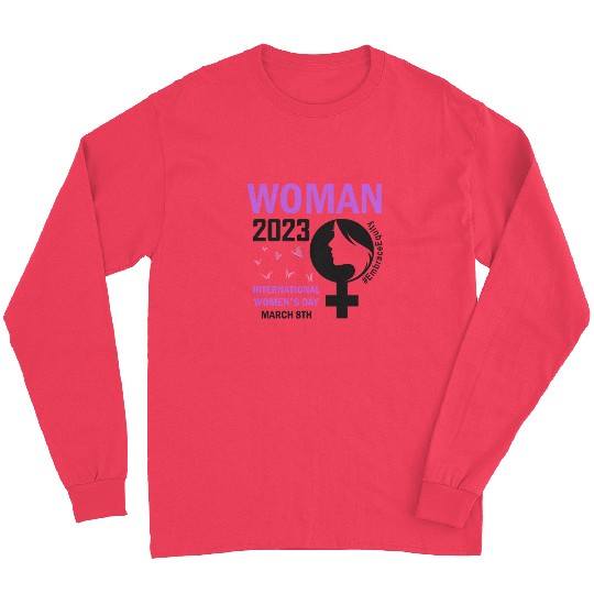 International Women's Day 2023 Embrace Equity Long Sleeves