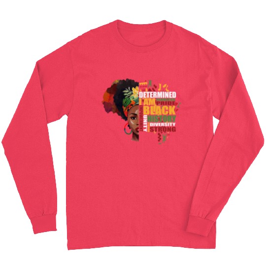 Black history - 2023 women Long Sleeves