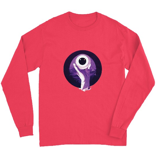 Abstract Weird Eyeball Trophy Winner Long Sleeves