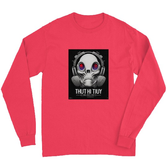 The Truth is Out There a design featuring alien Long Sleeves