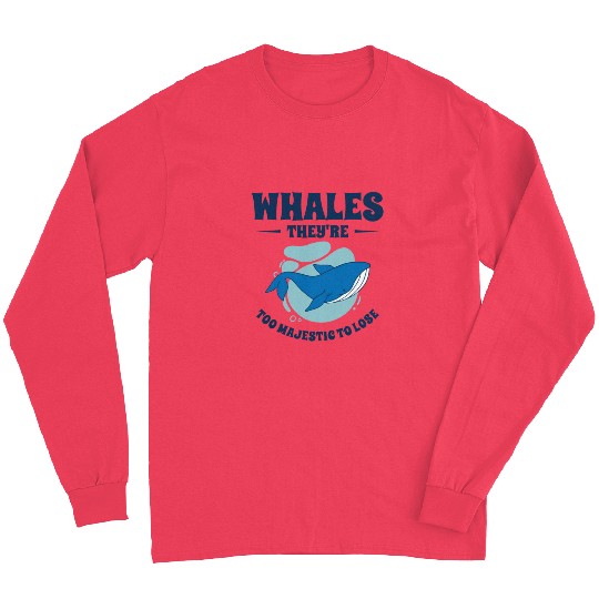 World Wildlife Day Blue Whale Marine Wildlife Long Sleeves