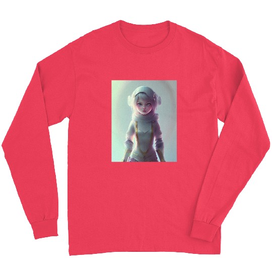 last in the AI TEEN GAMER GIRL Series Long Sleeves