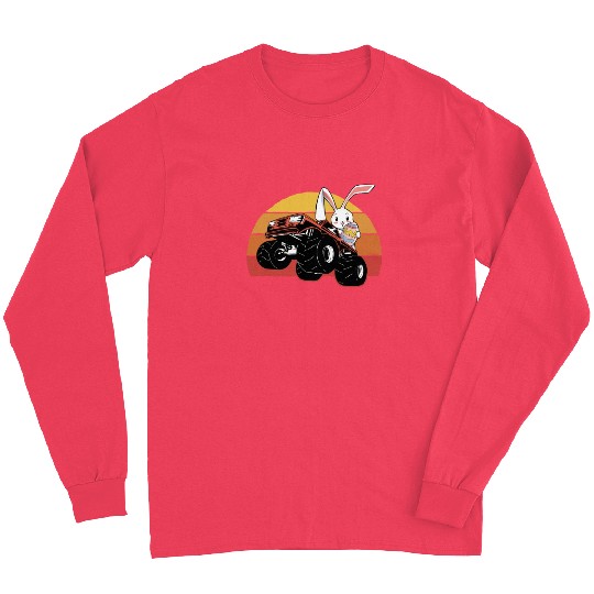 aster Rabbit Offroad Vehicles Truck Retro Long Sleeves