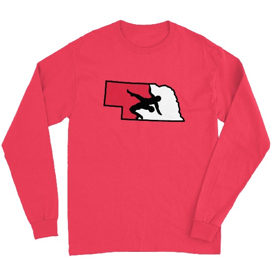 Nebraska Wrestling (State Colors) Long Sleeves