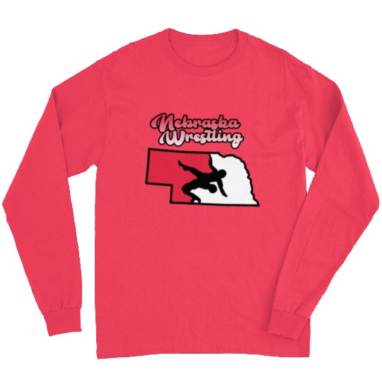 Nebraska Wrestling (State Colors) Long Sleeves