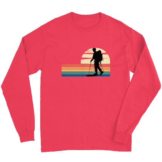 Hiking Mens Colorful Long Sleeves