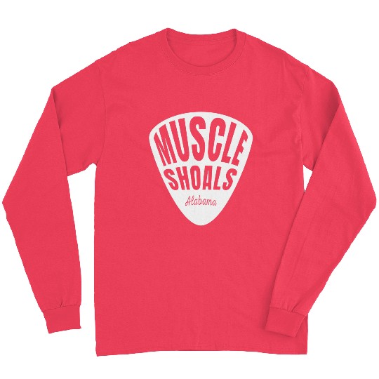 Muscle Shoals Albm Guitar Pick Music Recording Long Sleeves
