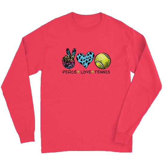 Peace Love Tennis 2 Long Sleeves