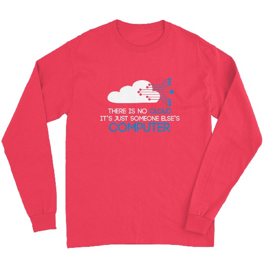 The Codefather Computer Scientist Programmer Cloud Long Sleeves