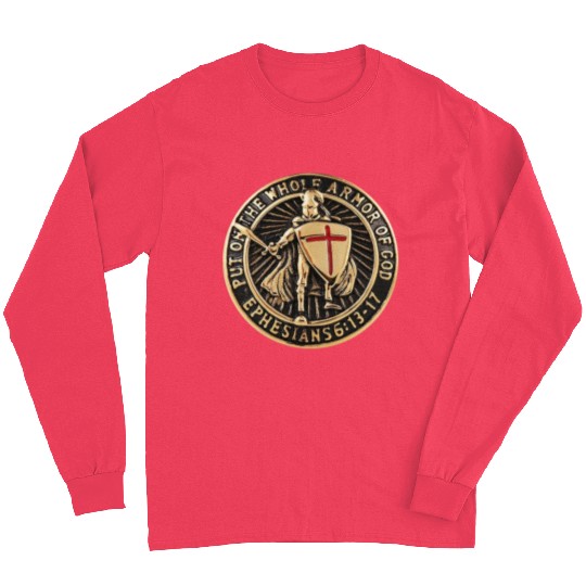 Armor Of God Christian Knight Long Sleeves