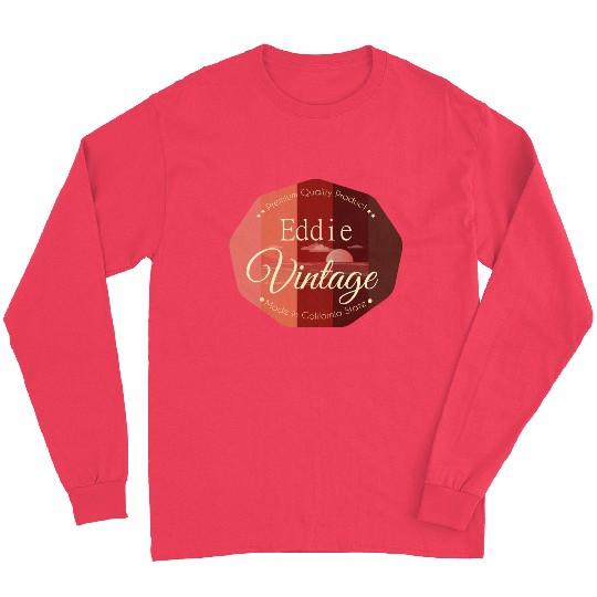Eddie First Name Vintage Long Sleeves