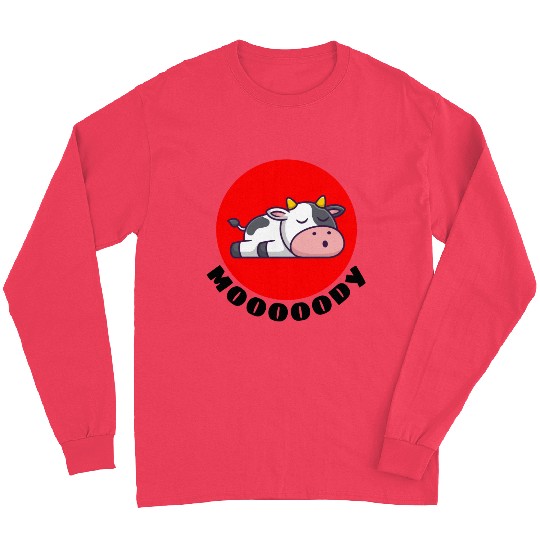Moody Cow | Cow Pun Long Sleeves