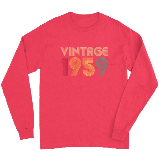 64Th 1959 Mom Dad Long Sleeves