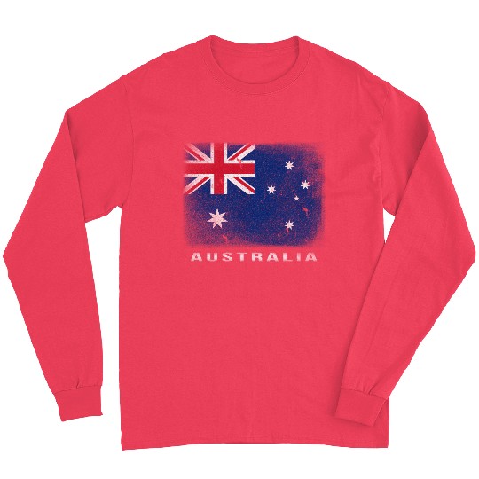 Australian Flag Australia Love Long Sleeves