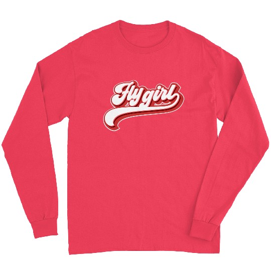Fly 80S 90S Old School Hip Hop Long Sleeves