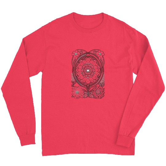 Flower mandala Long Sleeves
