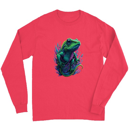 Neon Lizard Colourful Long Sleeves