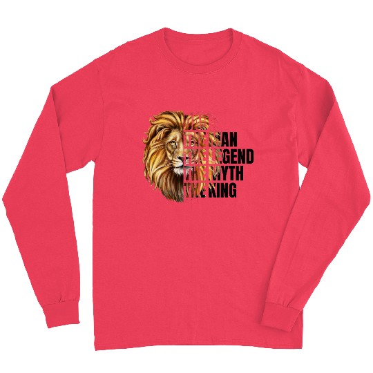 The Man the Legend Lion Long Sleeves