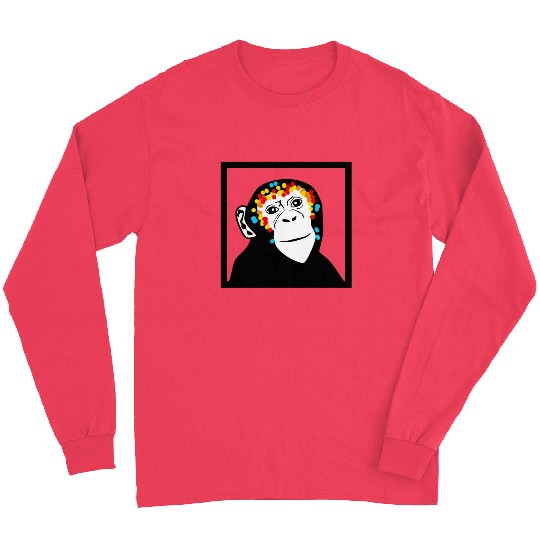 Monkey Face Monkey Monkey Long Sleeves