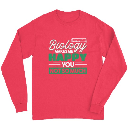 Teacher Biology Science Biologist nostalgia Long Sleeves