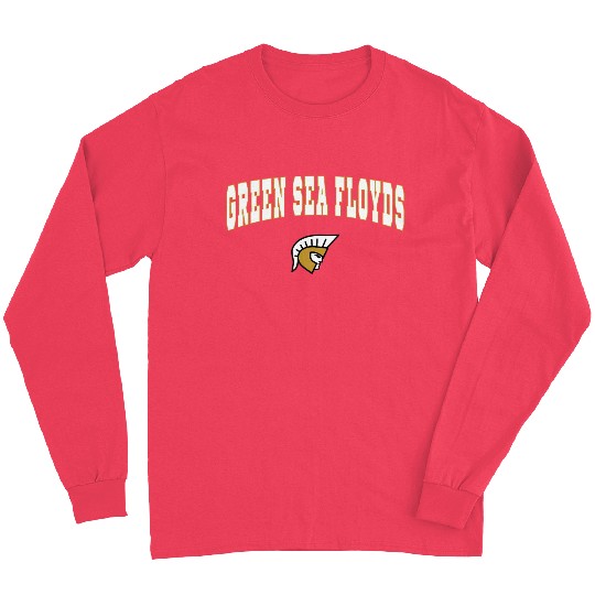 Green Sea Floyds High School Trojans Long Sleeves