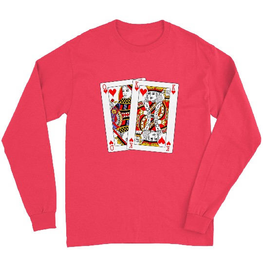 Queen and King of Hearts Long Sleeves