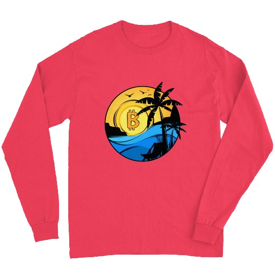 Bitcoin Coin-Crypto Summer Long Sleeves