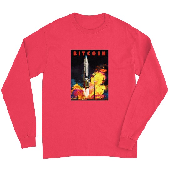 Bitcoin Blast-off Long Sleeves