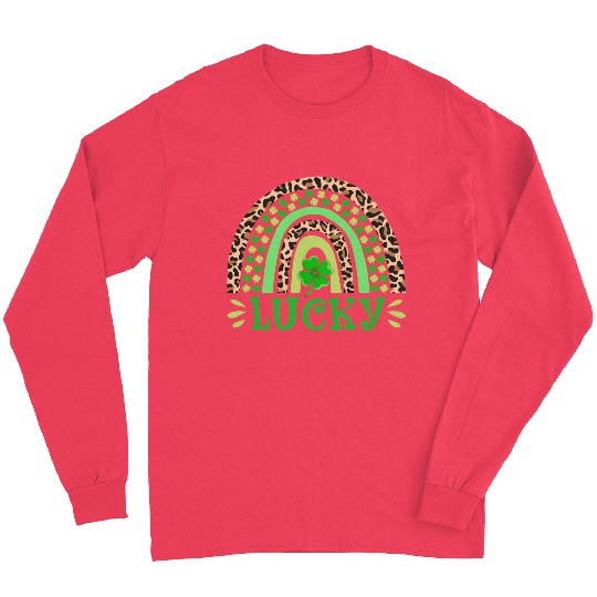 St Patricks Day Lucky Shamrock Shenanigans Long Sleeves