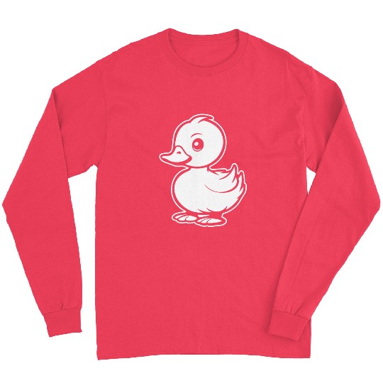 Duck Bird Nature Pond Long Sleeves