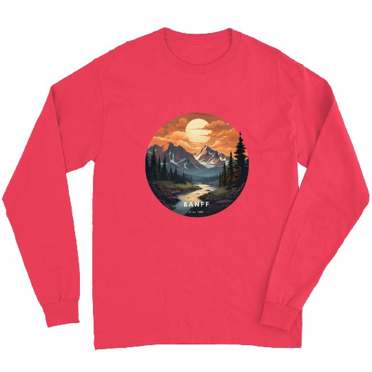 Banff sunset Long Sleeves