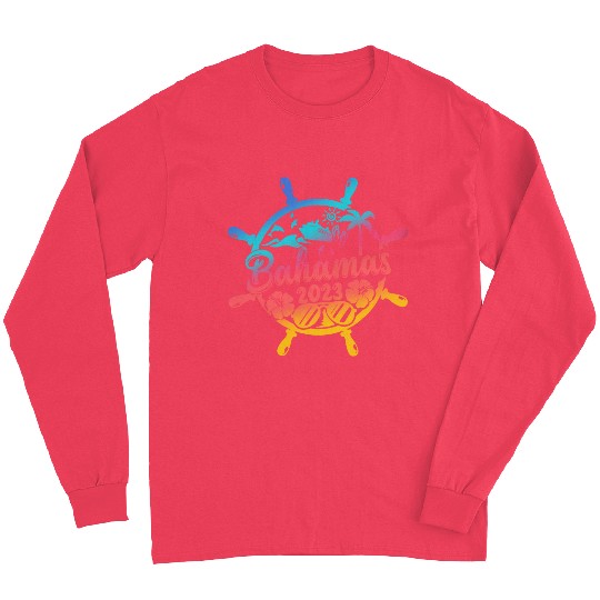 Bahamas Cruise 2023 Family Friends Group Vacation Long Sleeves
