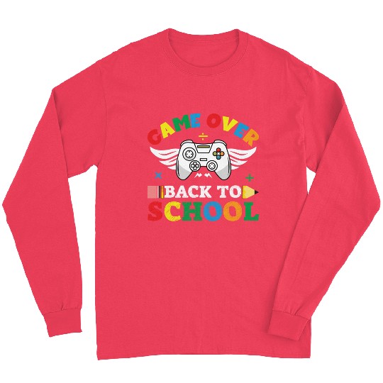 Game over back to school Long Sleeves