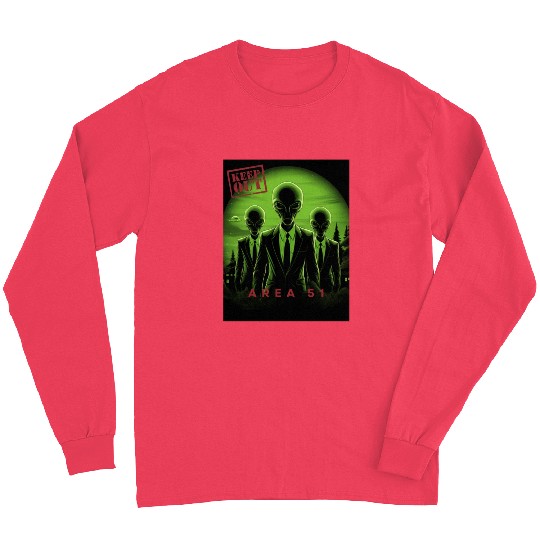 Area 51: The Extraterrestrial Frontier,Vintage Long Sleeves