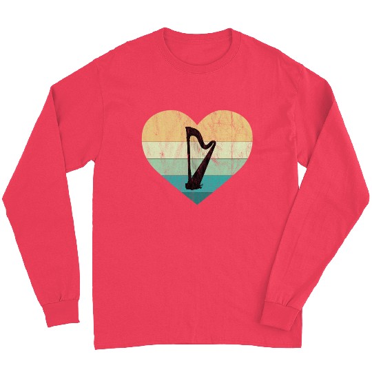 Ireland I Love Irish Harp Long Sleeves