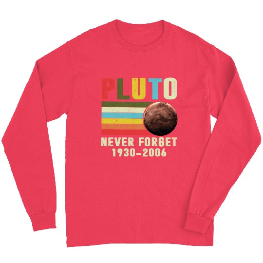 Pluto Never Forget 1930 2006 Long Sleeves