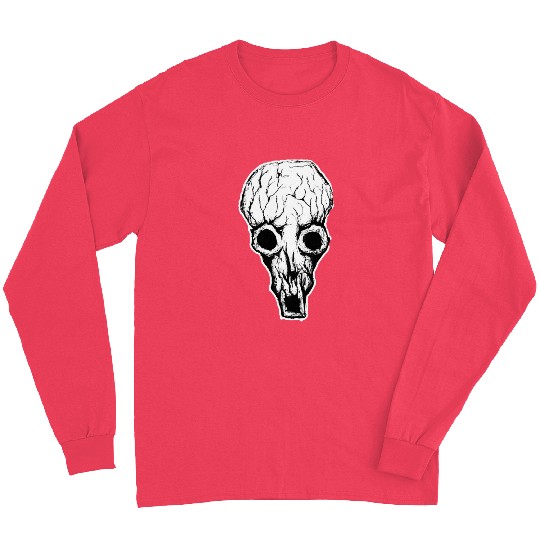 Dazzled Weirdo - Cutout Black - Drawing Style Long Sleeves