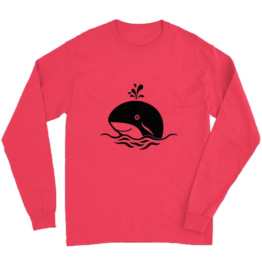 Whale Ocean Marine Long Sleeves