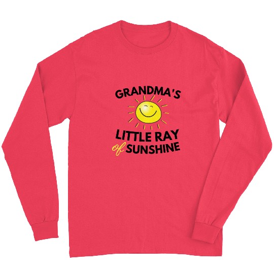 Grandma's Little Ray Of Sunshine Cute Baby Long Sleeves