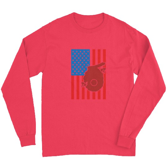 Beekeeping US Flag Long Sleeves