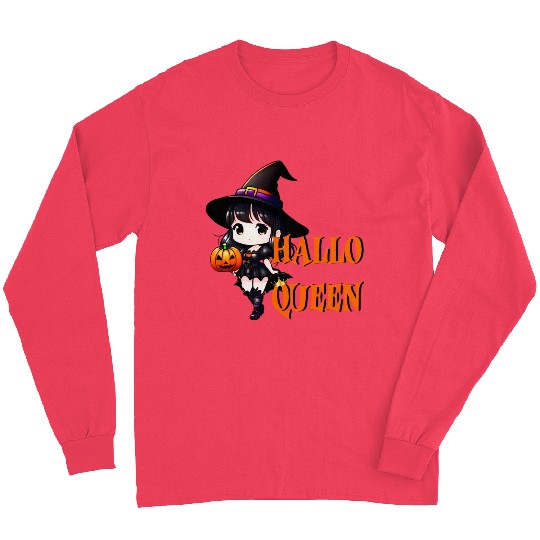 Hallo Queen Witchy little woman Long Sleeves