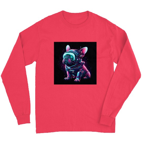 Sci Fi French Bulldog Long Sleeves
