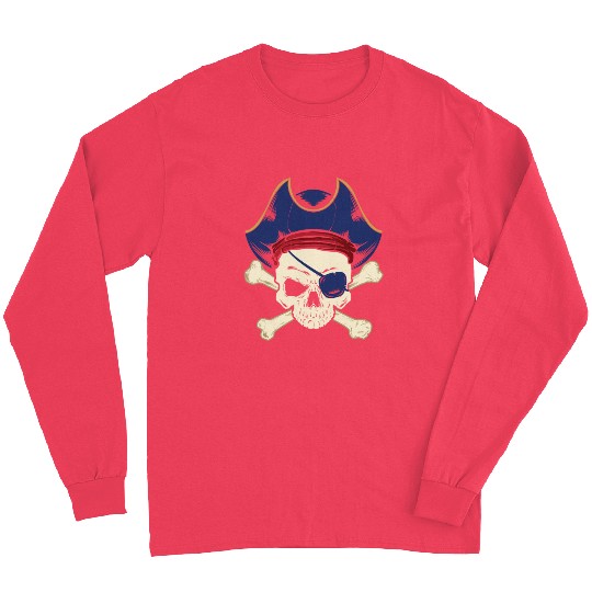 Pirate Eye Patch Pirate Buccaneer Long Sleeves
