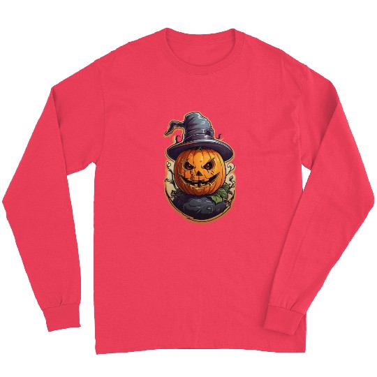 Happy Halloween Pumpkins 22 Long Sleeves