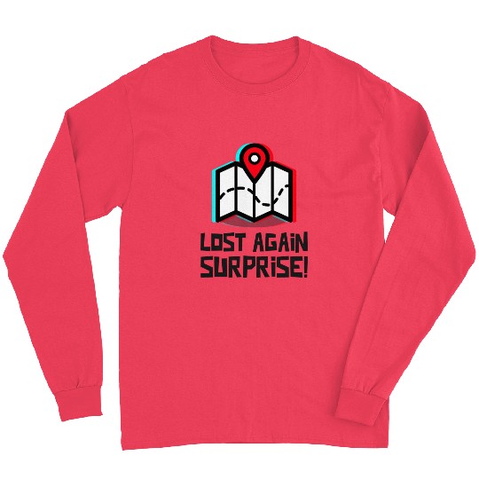 Lost again surprise Long Sleeves