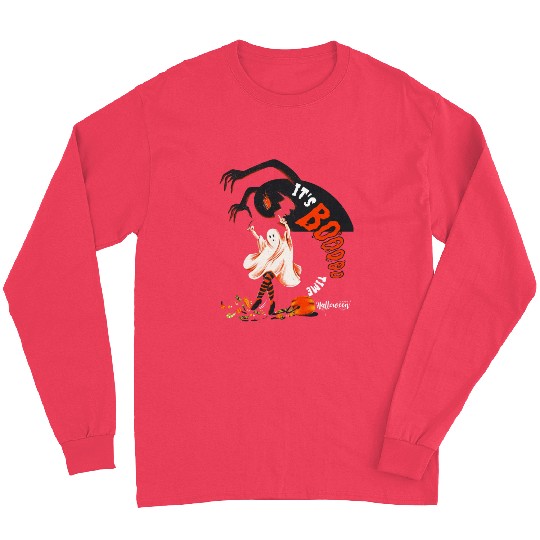 Halloween Ghost girl spook fall boo Long Sleeves