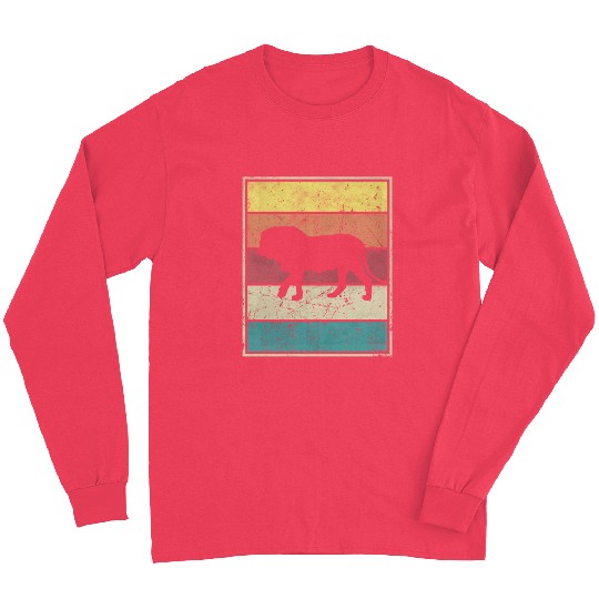 Lion Retro Vintage classic Long Sleeves