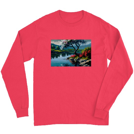 nature painting Long Sleeves